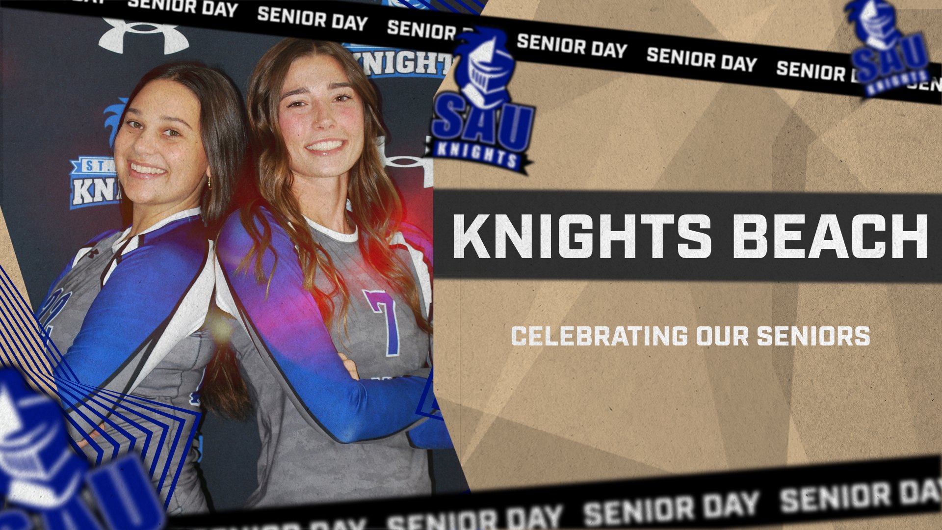 McKinney and Skeens Honored as Knights Battle on Senior Day
