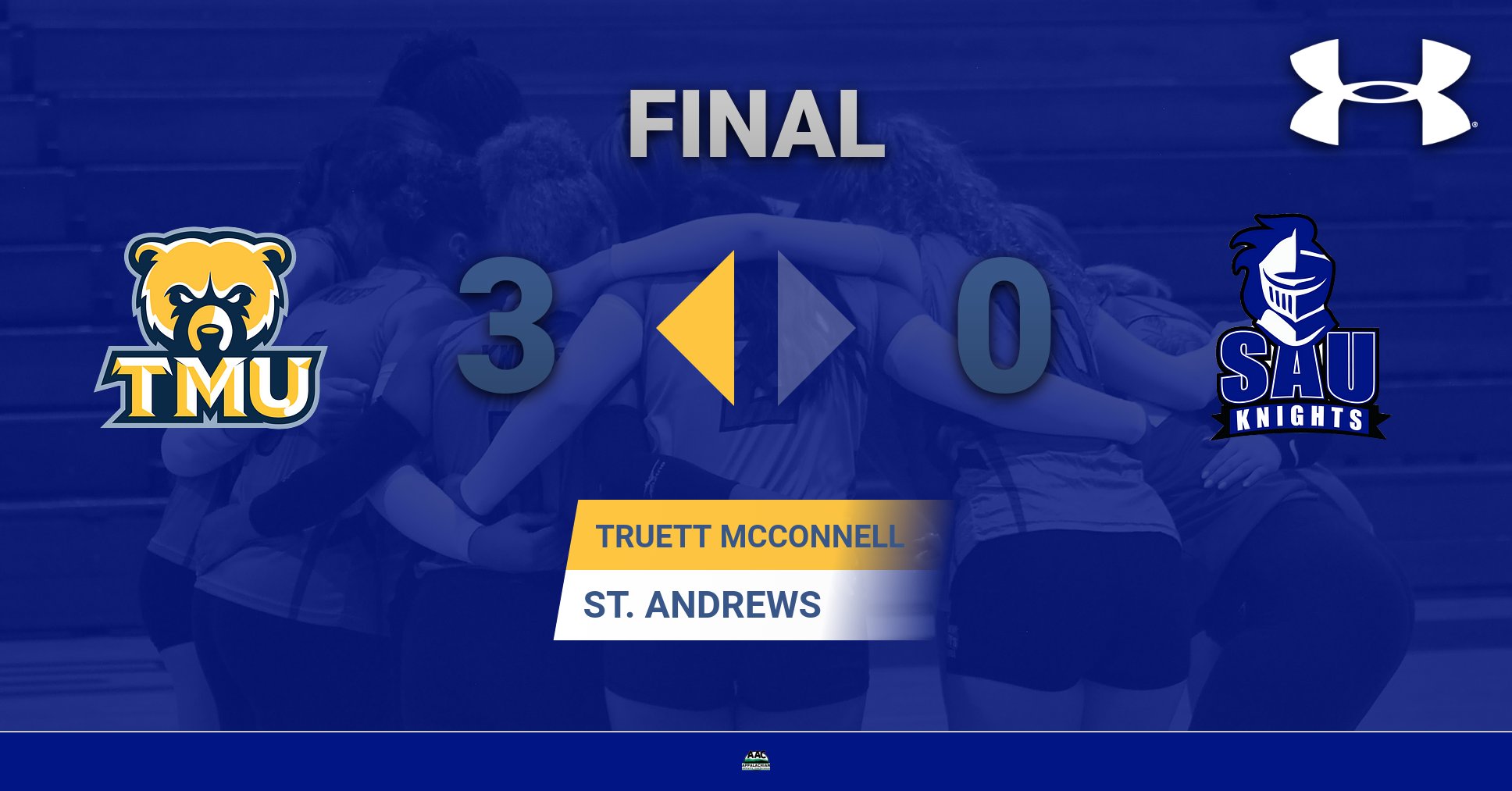 St. Andrews Knights Take on Truett-McConnell for Senior Night
